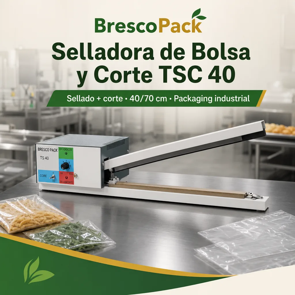 Selladora de Bolsa y Corte TSC 40